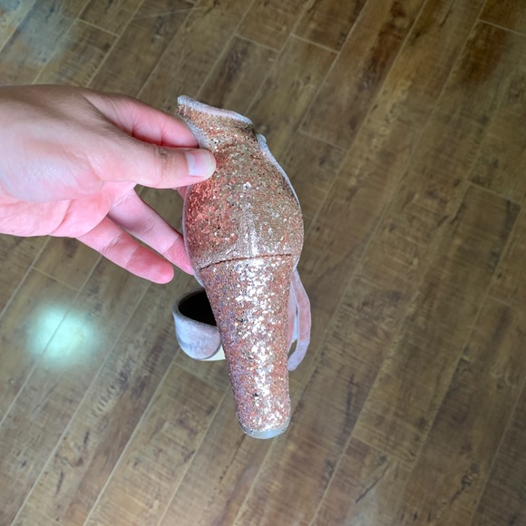 Pink sparkly chunky heels from Call It Spring - Picture 5 of 8